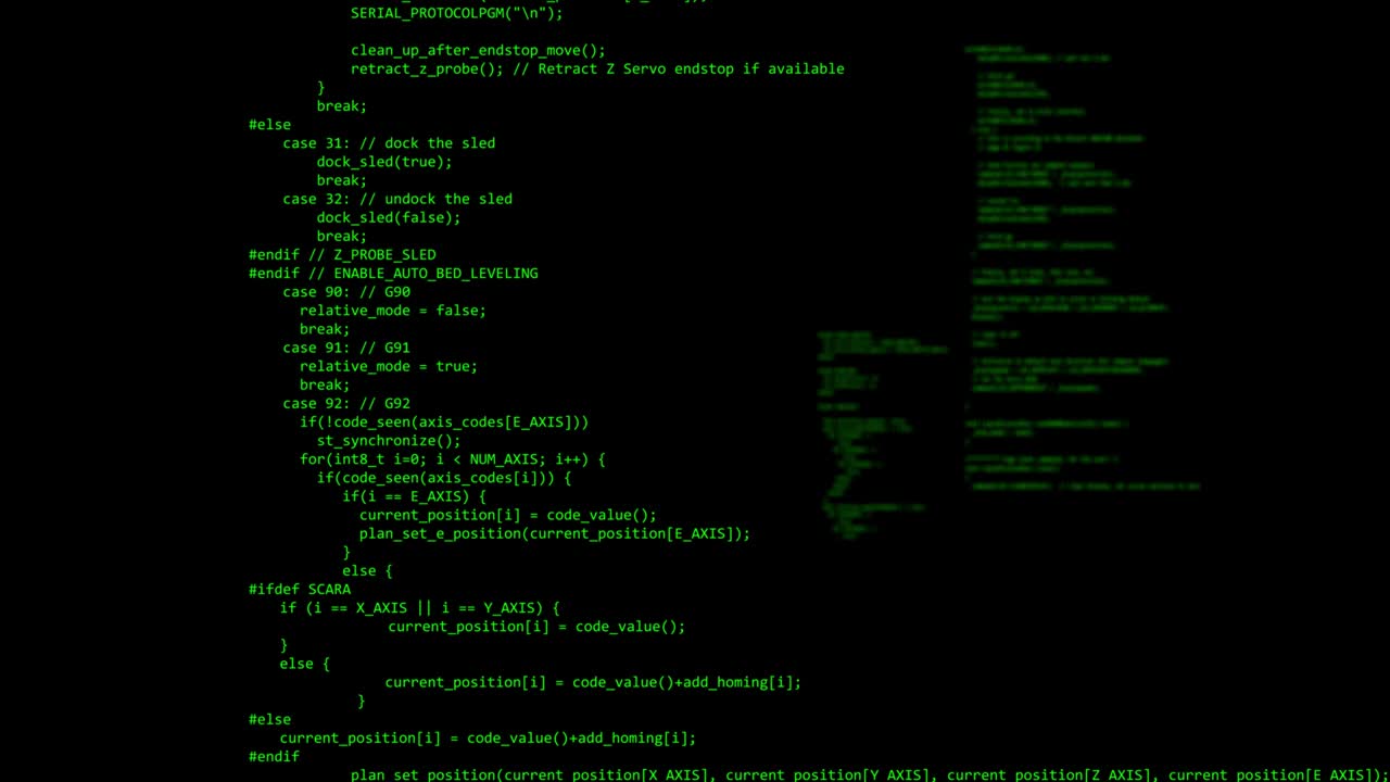 Computer programming code typing hacker programmer coder application app 4k