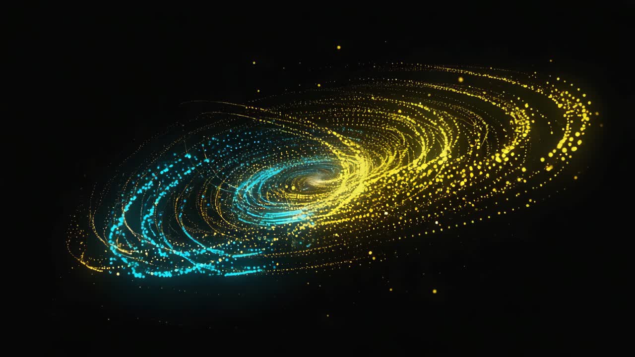 Abstract Galaxy Illustration