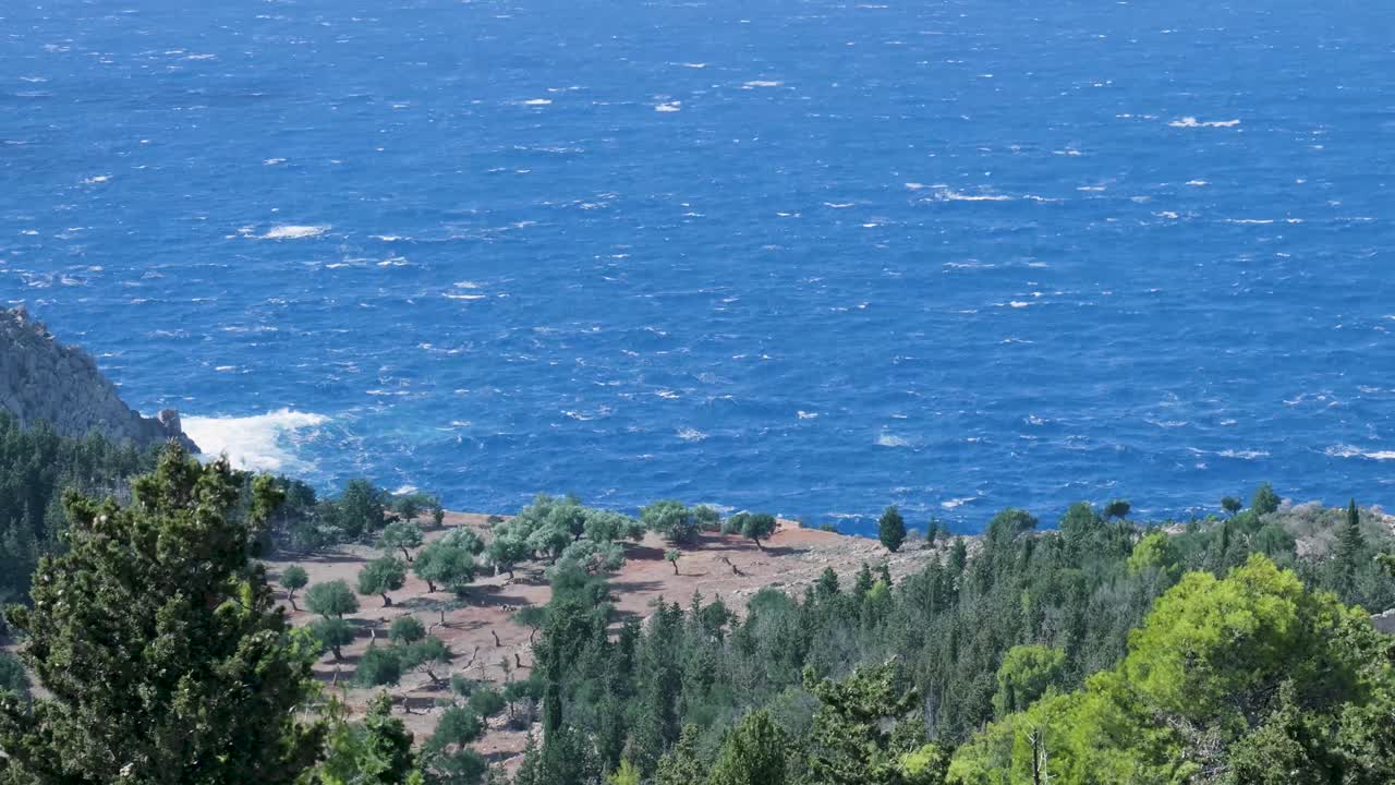 그리스 의 해안 풍경