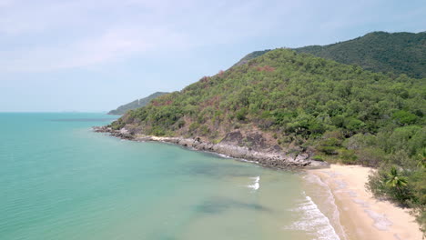 aerial of tropical queensland australia