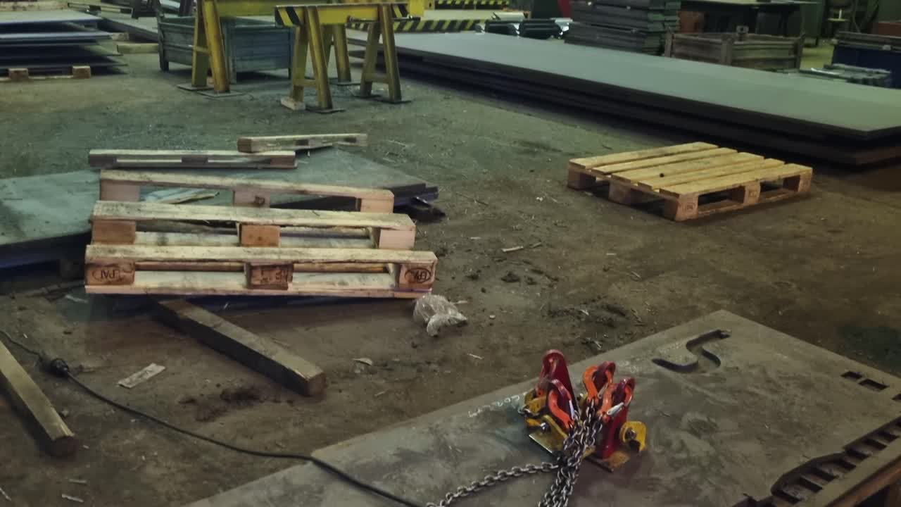 завод по сварке железа металла панорамирование выстрел - промышленное строительство