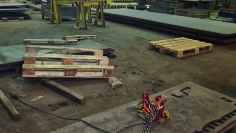 pan de fábrica de soldadura de metal de hierro tiro revelador - construcción industrial