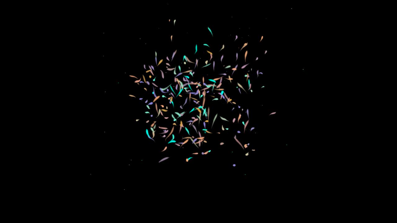 Colorful Confetti Explosion
