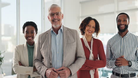 diverse business team portrait