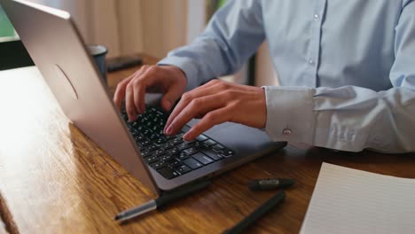 person working on laptop