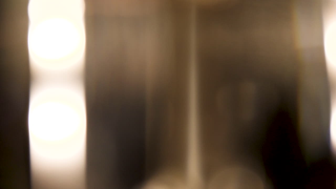 Abstract blurred bokeh lights