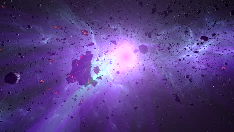 cosmic debris field