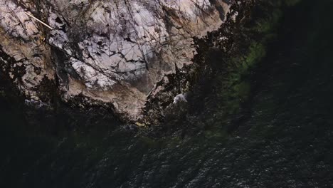 Birdseye-aerial-view-of-Daniel-Point-in-British-Columbia