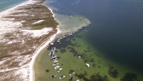 shell island beach boat shuttles in panama city, florida, united states