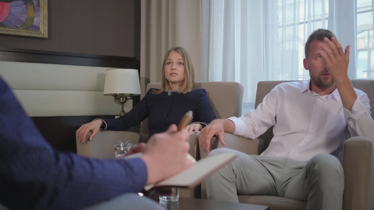 sessão de aconselhamento de casal