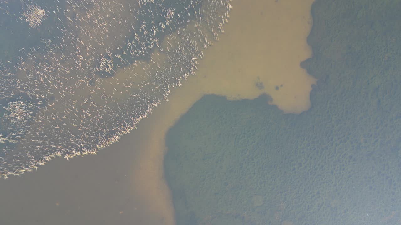 An aerial view of Clonbur from a distance showcasing the texture and patterns of Galway County, Ireland