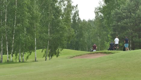 Golf-course-with-ball