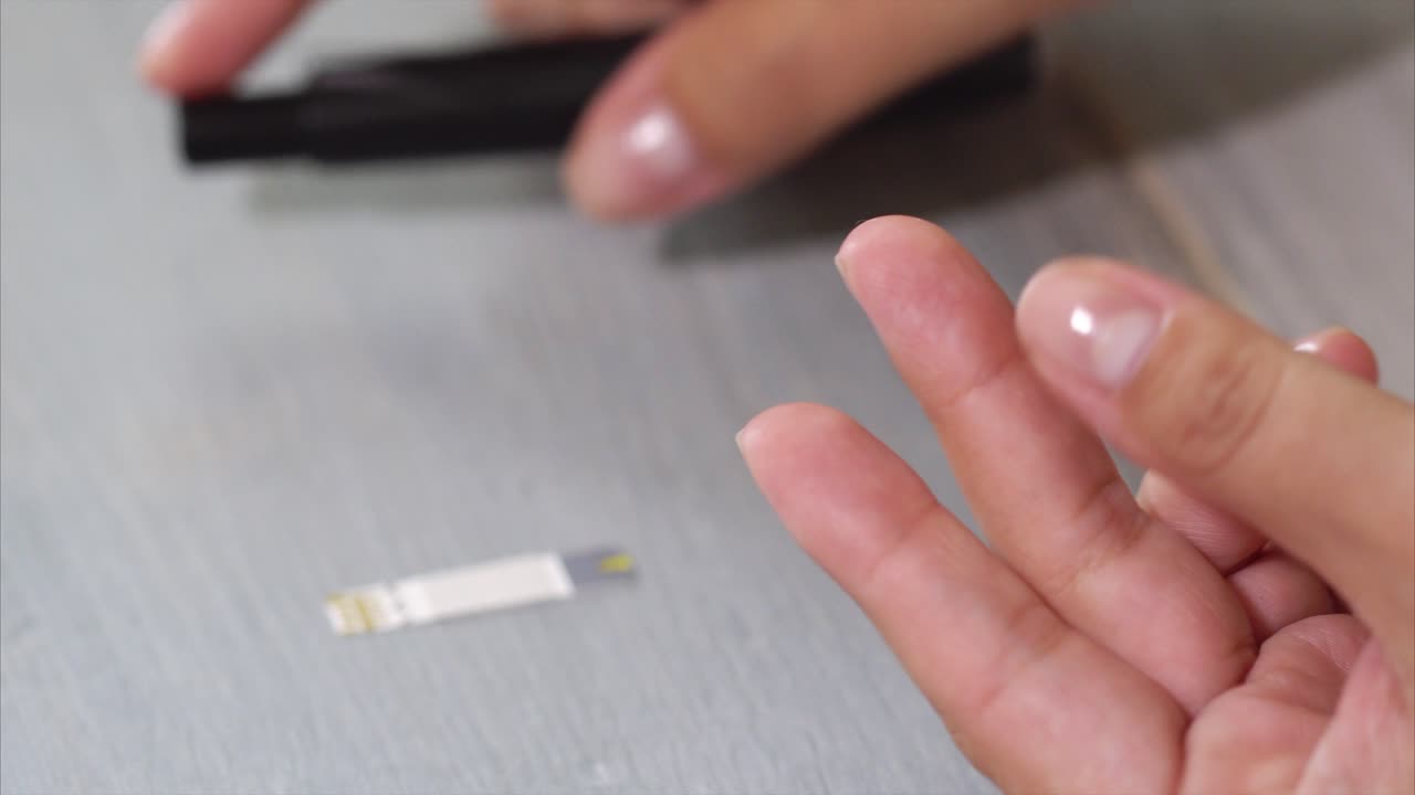 procedimiento de análisis de glucosa en sangre