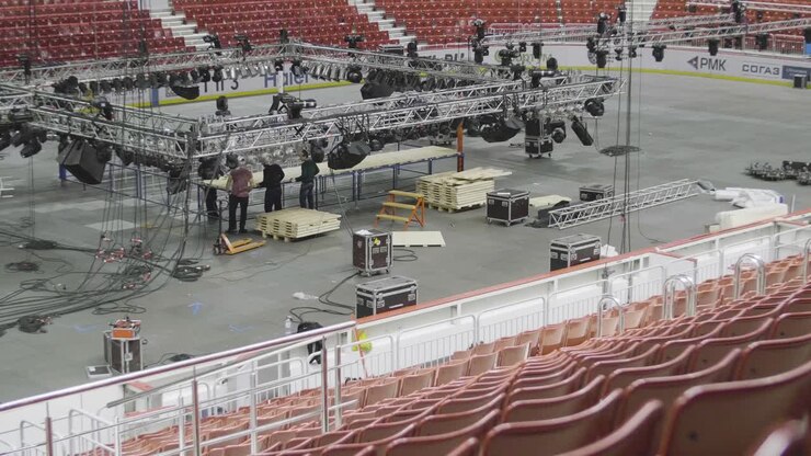 Stadium Stage Setup