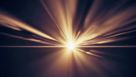 golden light burst