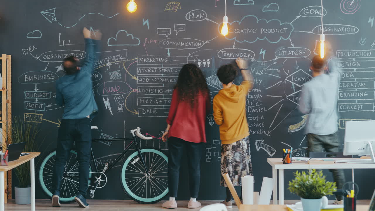 팀 브레인 스토밍 세션