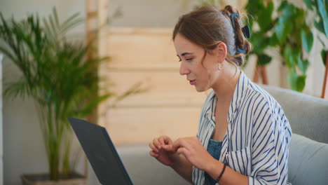 Businesswoman-In-Remote-Video-Conference