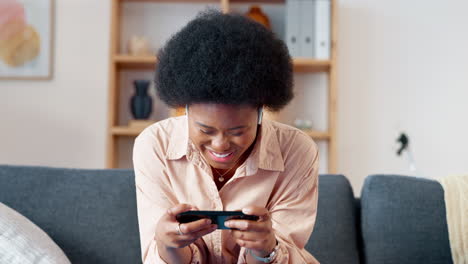 excited online gamer excited about winning