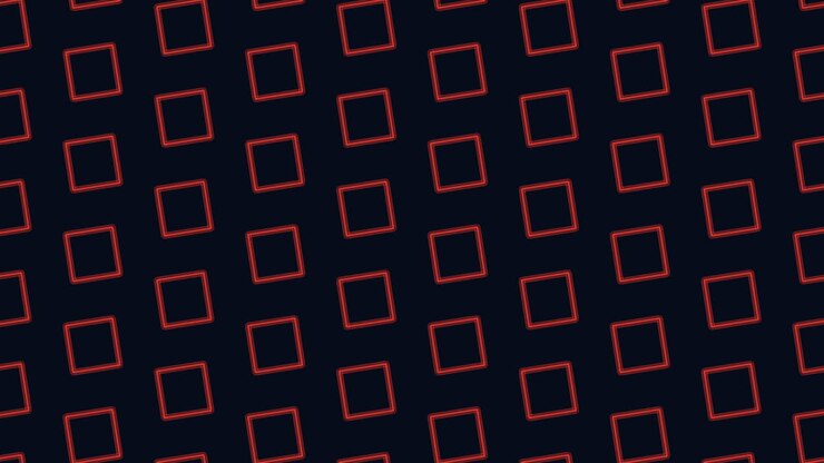 Blue diamond grid pattern on black background