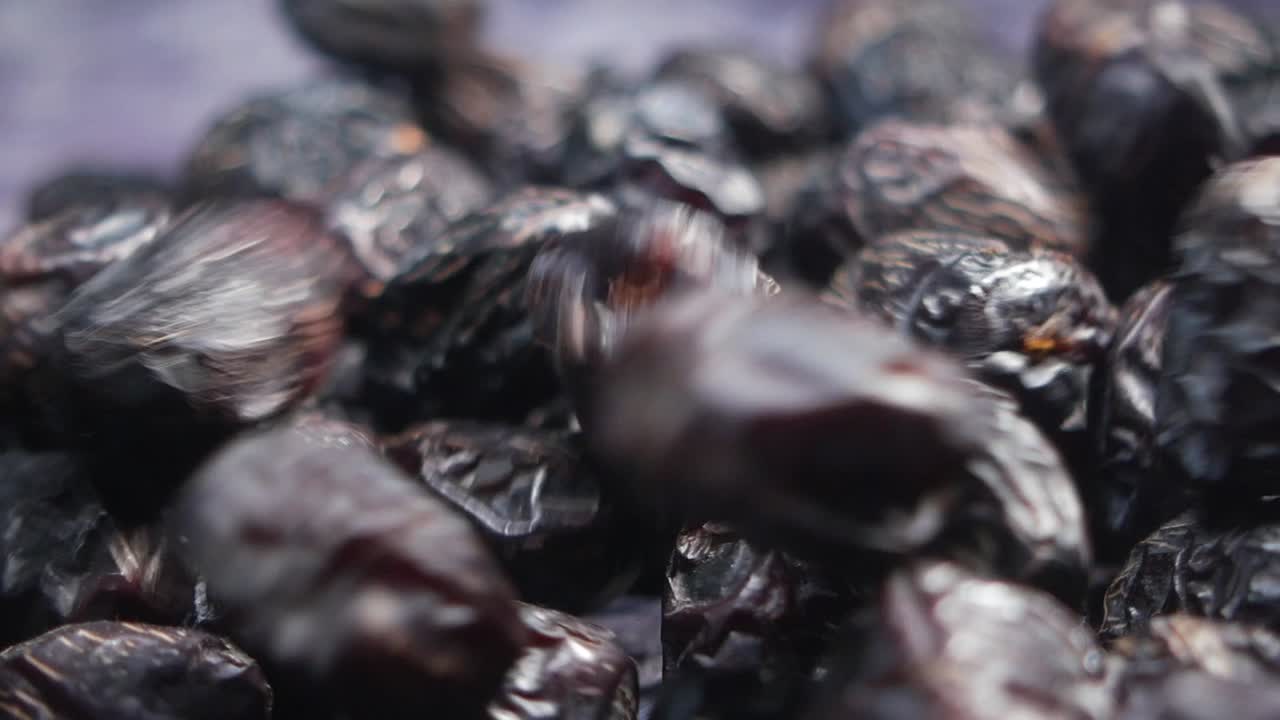 Close-up de Tâmaras Secas