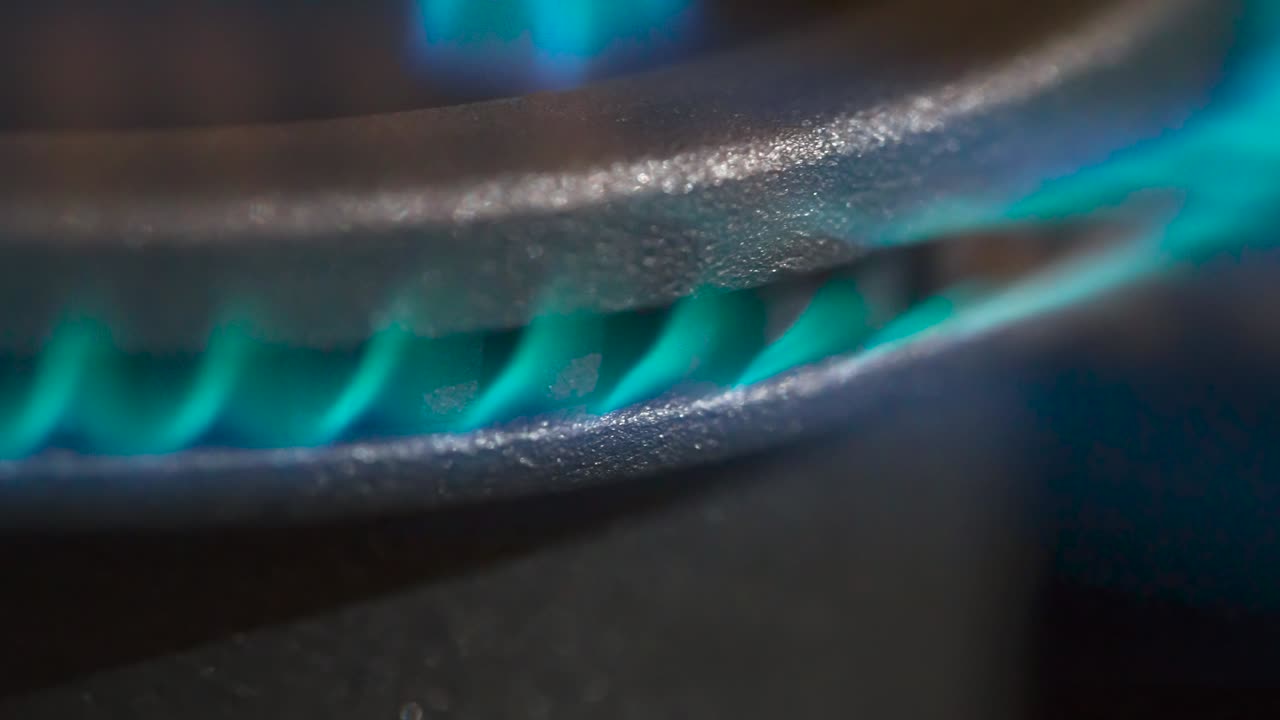 가스 버너 구의 순차적인 점화