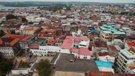 vista aérea de la isla de zanzíbar en tanzania