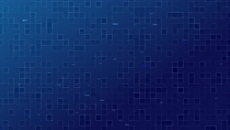 abstract digital grid with numbers
