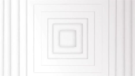 animation of white squares moving on beige background