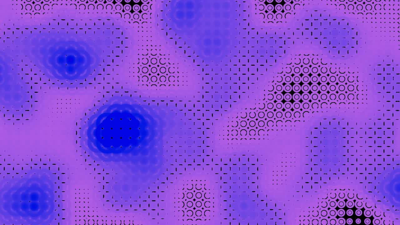 patrón geométrico abstracto en púrpura y azul