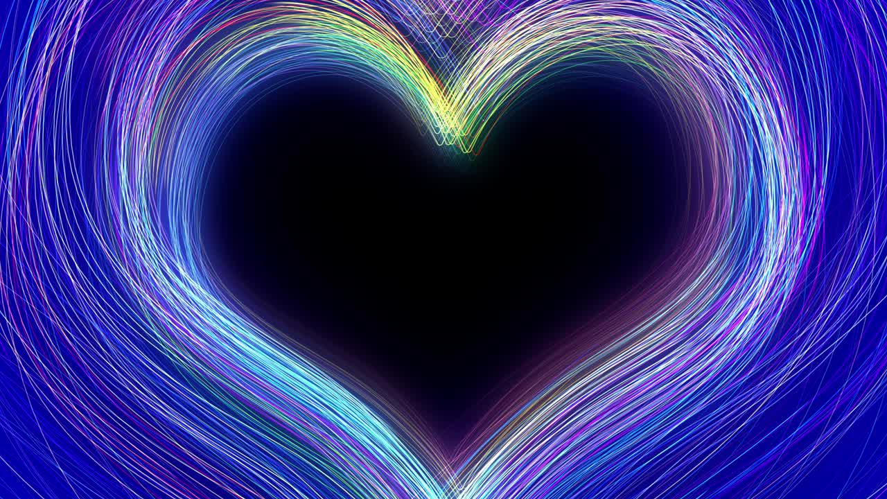 하트 라인 웨딩 휴가 cg 배경