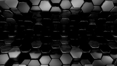 el fondo de los hexágonos