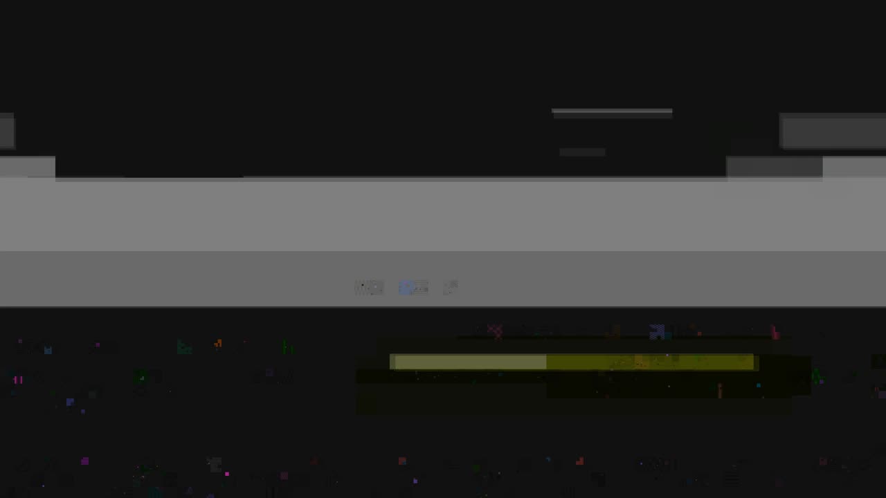 Dynamic, colorful digital glitch with blocky horizontal distortion and artifacts. Use as overlay or background for tech or music videos