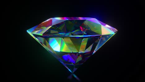 iridescent diamond