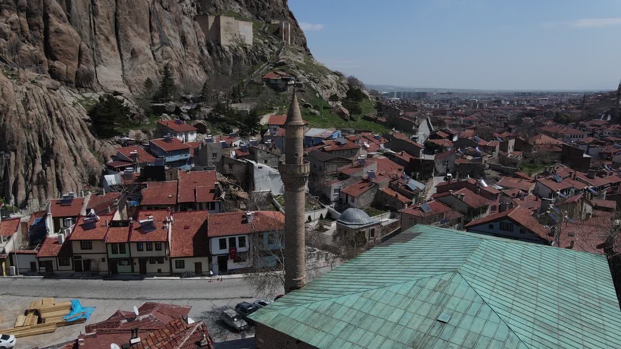 la mezquita más antigua de la ciudad de afyon en turquía