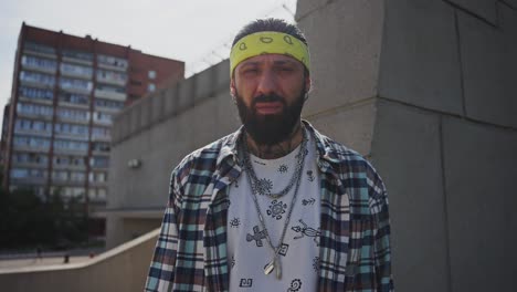 man in urban outfit