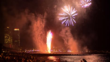 fuegos artificiales barcelona 09