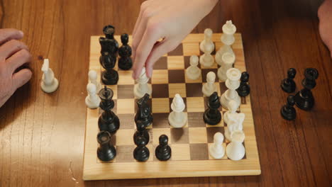 juego de ajedrez en curso
