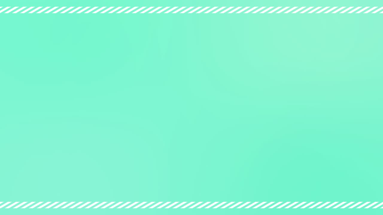 Light green gradient background and diagonal striped line frame