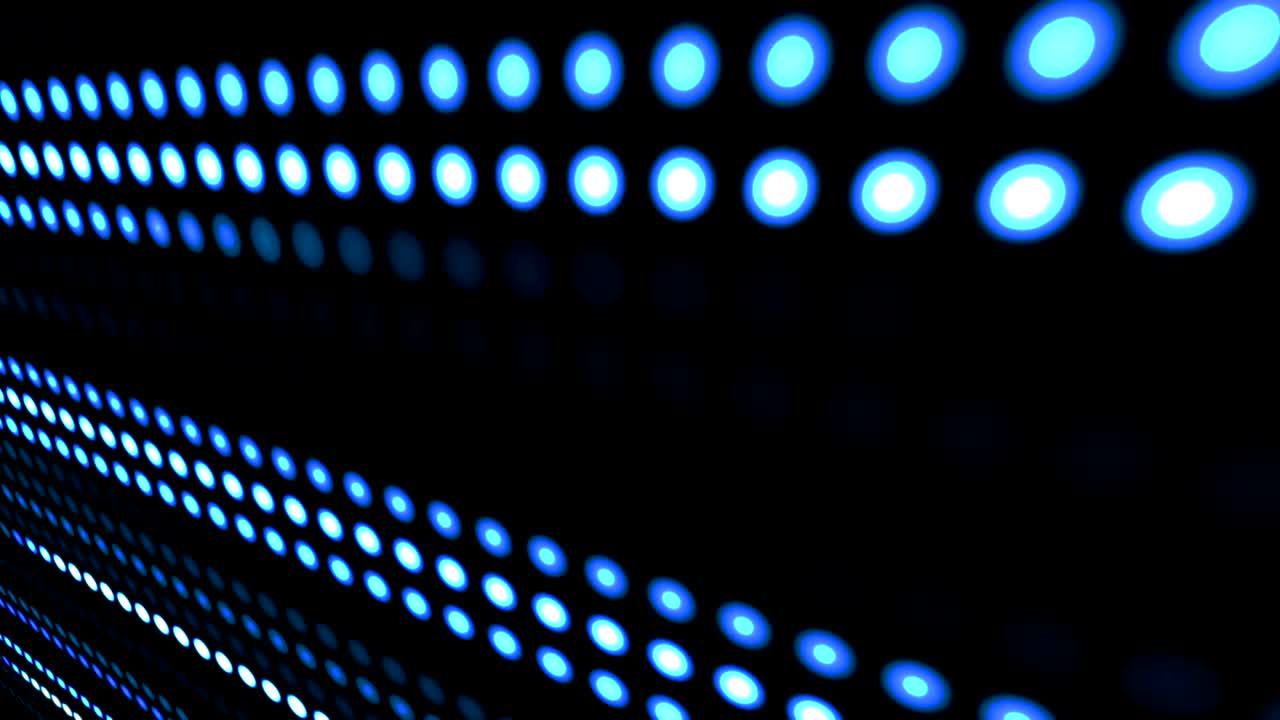 4K Abstract straight line dot run on the screen background. Laser light dots stripe light technology background,wave scanning data testing particle backdrop. Motion graphic and animation background.