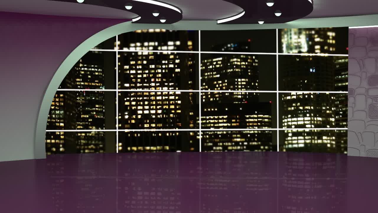 3d 가상 스튜디오 세트 배경