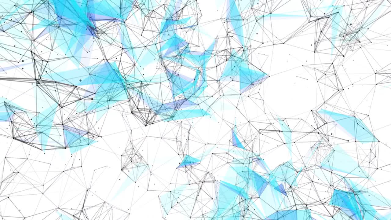 Animation of detailed plexus structure 4k
