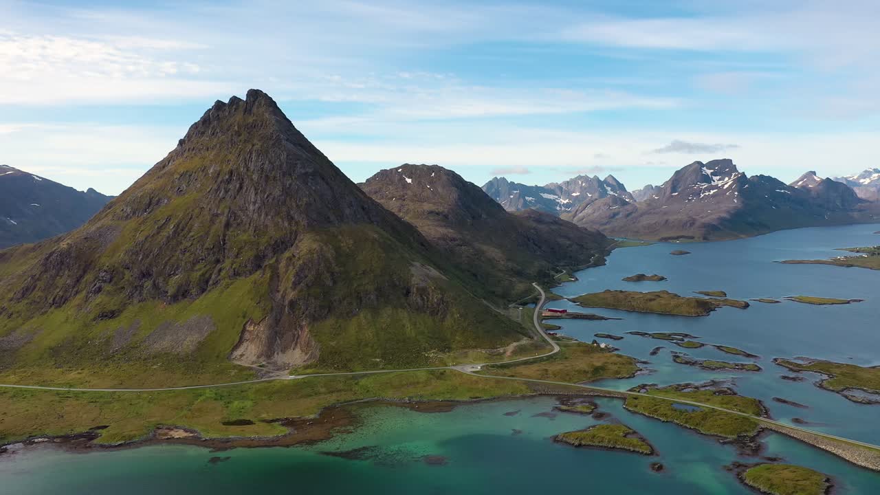 puentes de fredvang panorama de las islas lofoten