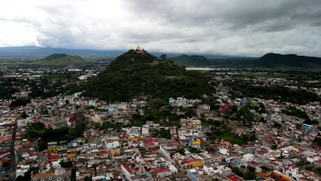 vista de aterrizaje en atlixco mexico