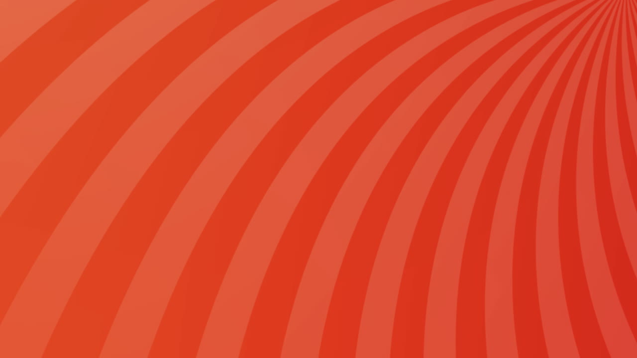 오렌지색 배경에 회전하고 움직이는 줄무 ⁇