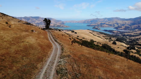 Lake-and-mountains-New-Zealand-4k-drone