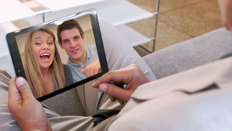 digitally generated video call