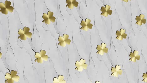 golden-four-leaf-clover-on-grey-background-good-luck-3d-rendering-animation-endless-loop-vertical