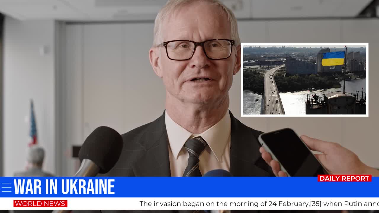 News report on Russian forces losses in Ukraine