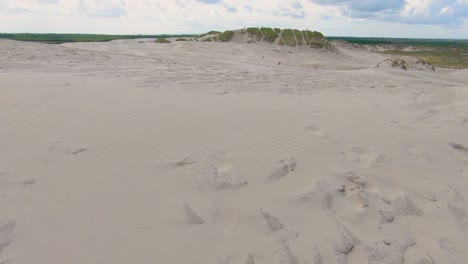 large sand dunes in denmark