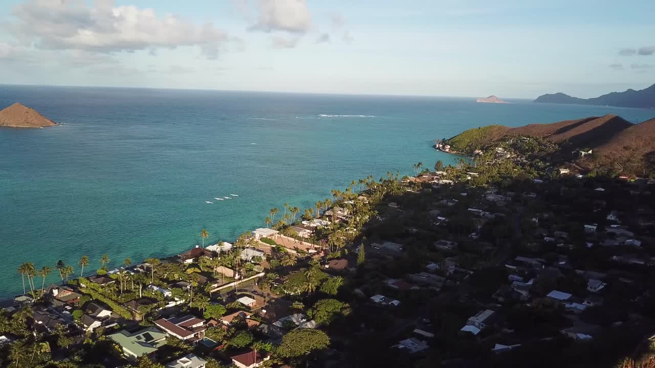 Coastal View of an Island